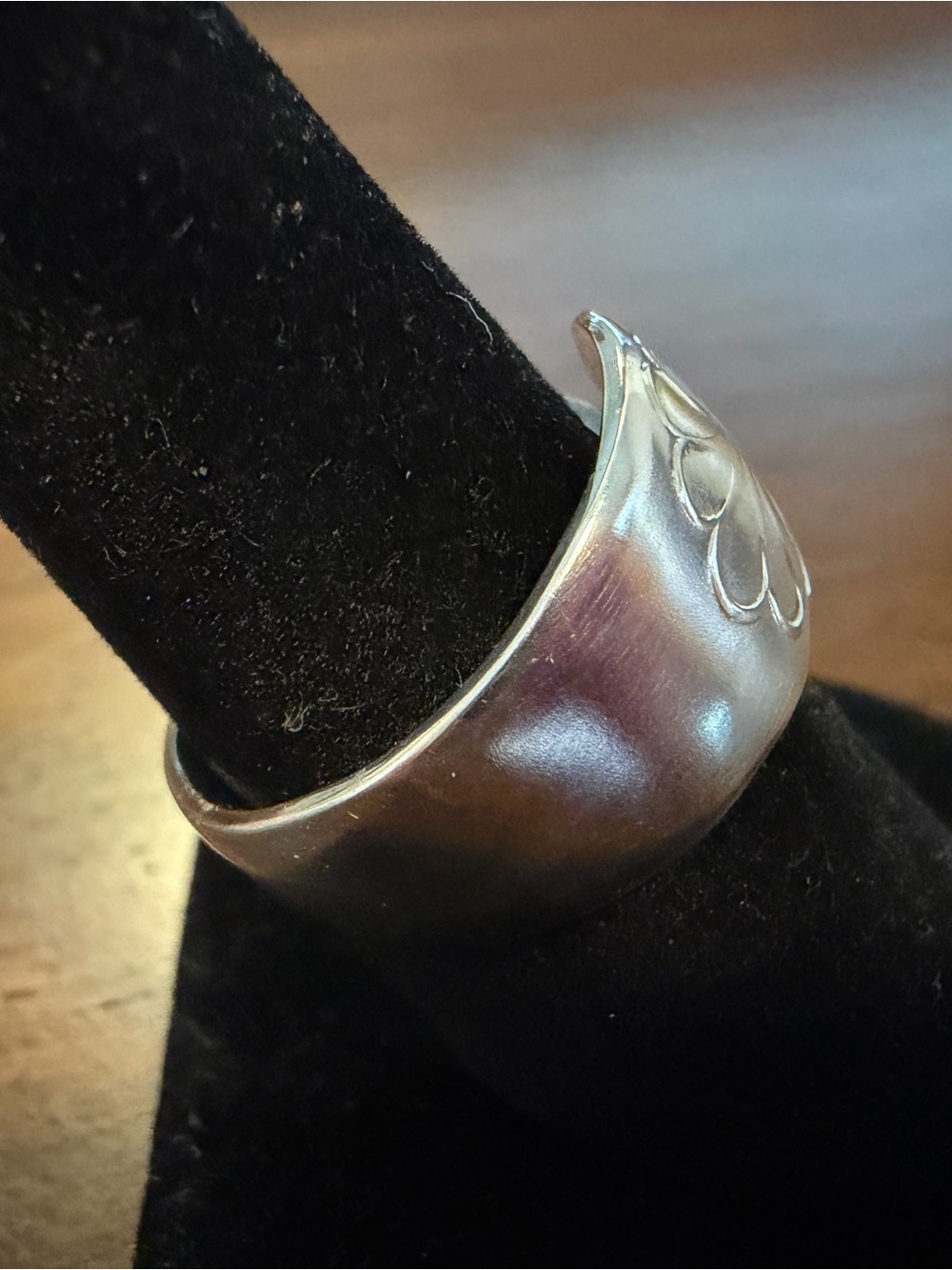 Shell Spoon Ring - Picture 4 of 12